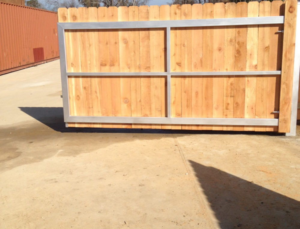 Dumpster Enclosure – Cactus Fence A Houston Fence Company