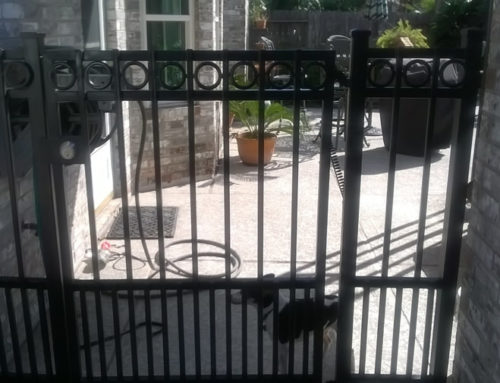 Iron Walk Through Gate