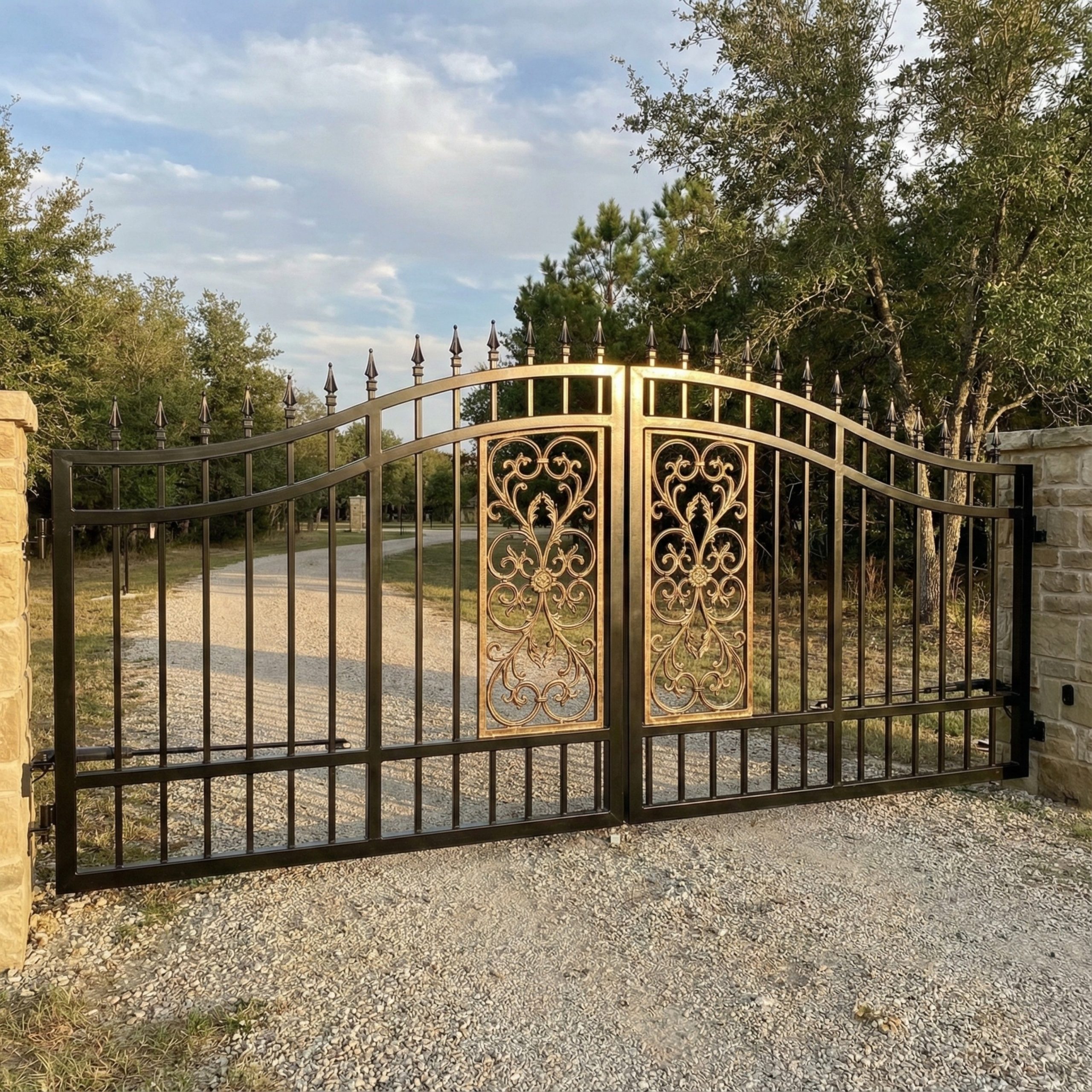 Luxury Accent Gate