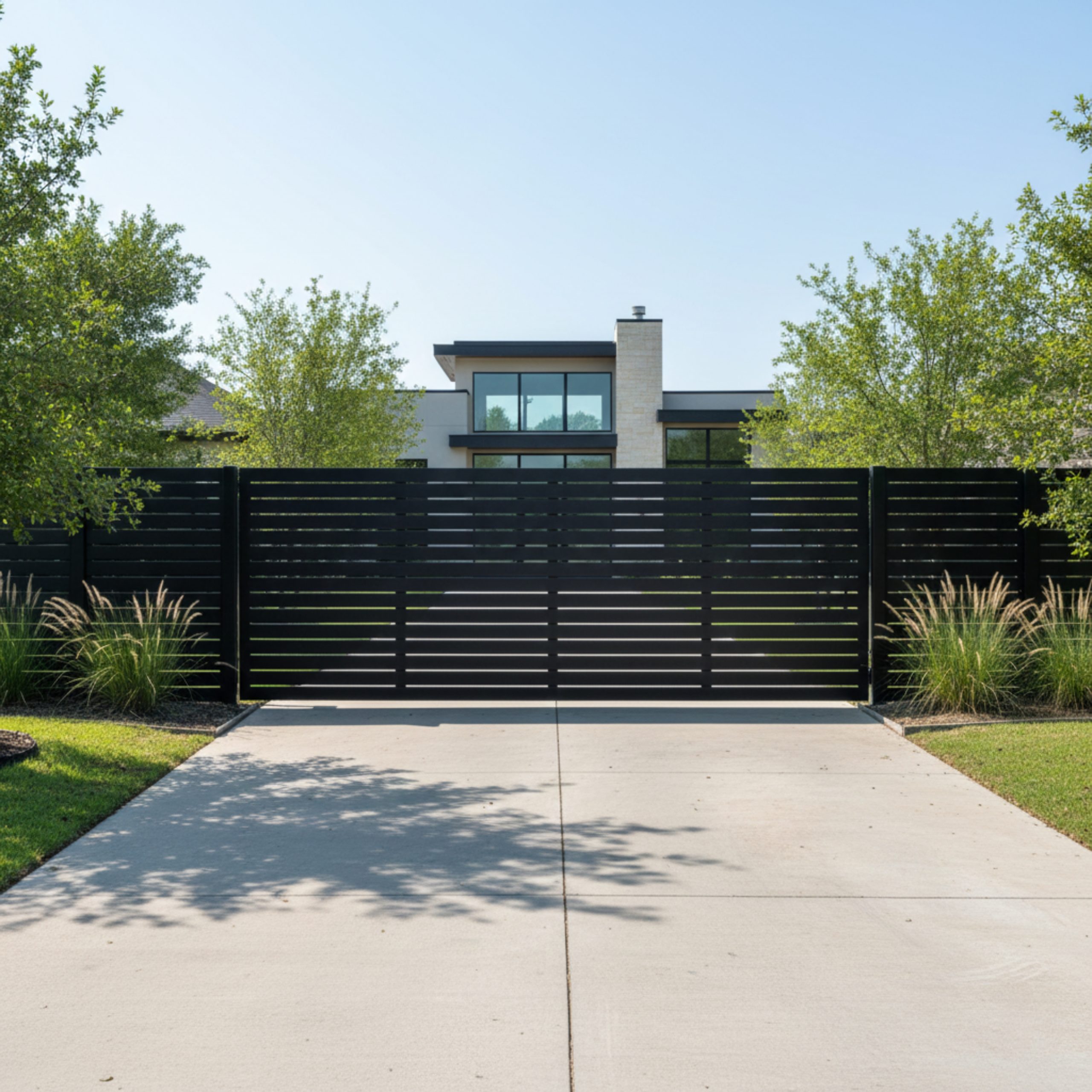 Modern Horizontal Gate