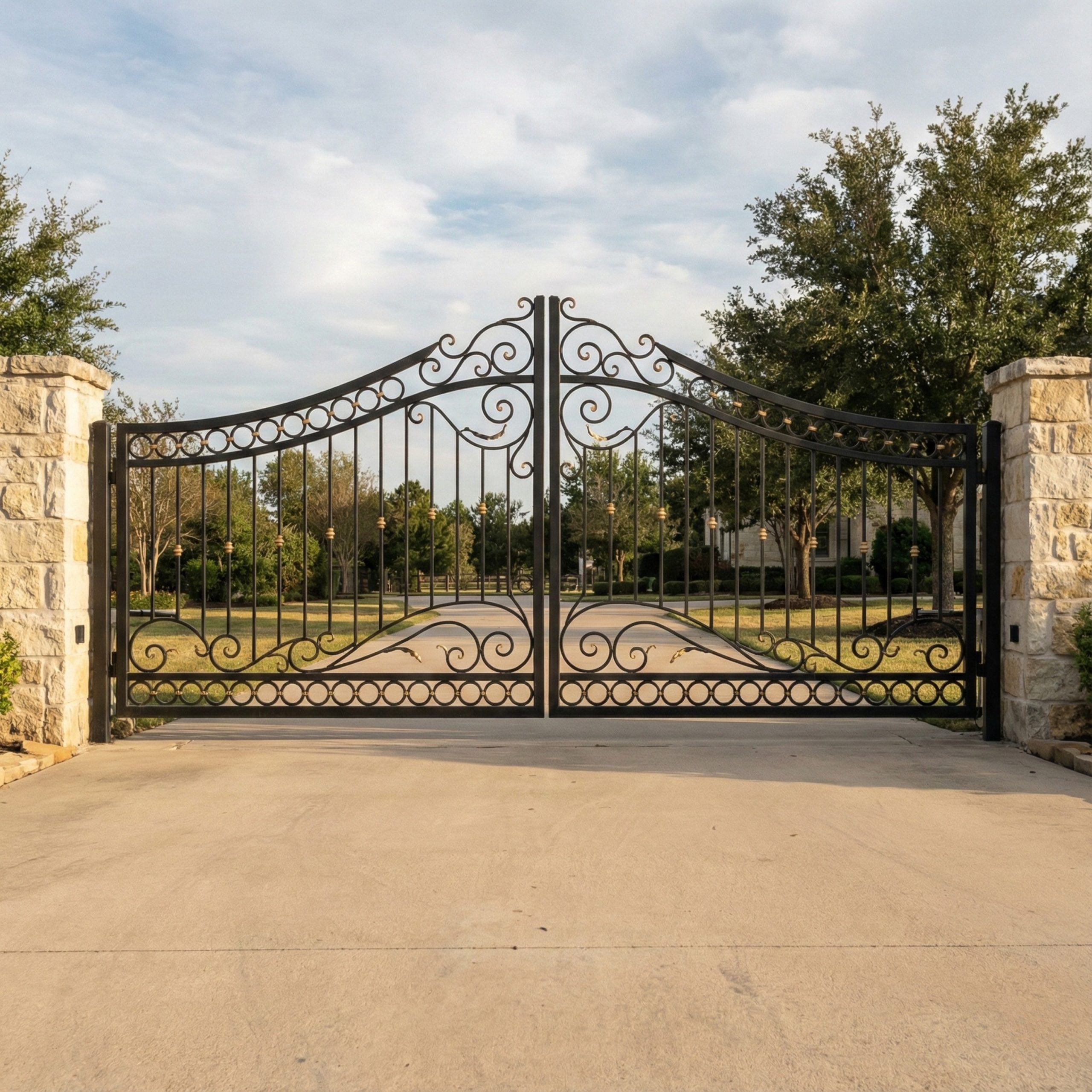Ornamental Iron Gate
